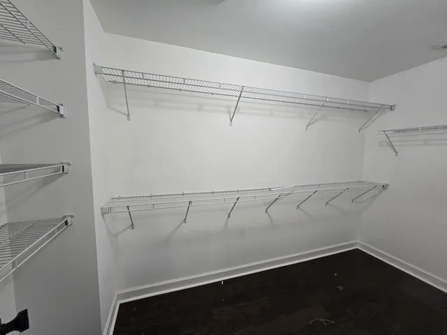 a picture of a bench in front of a microwave