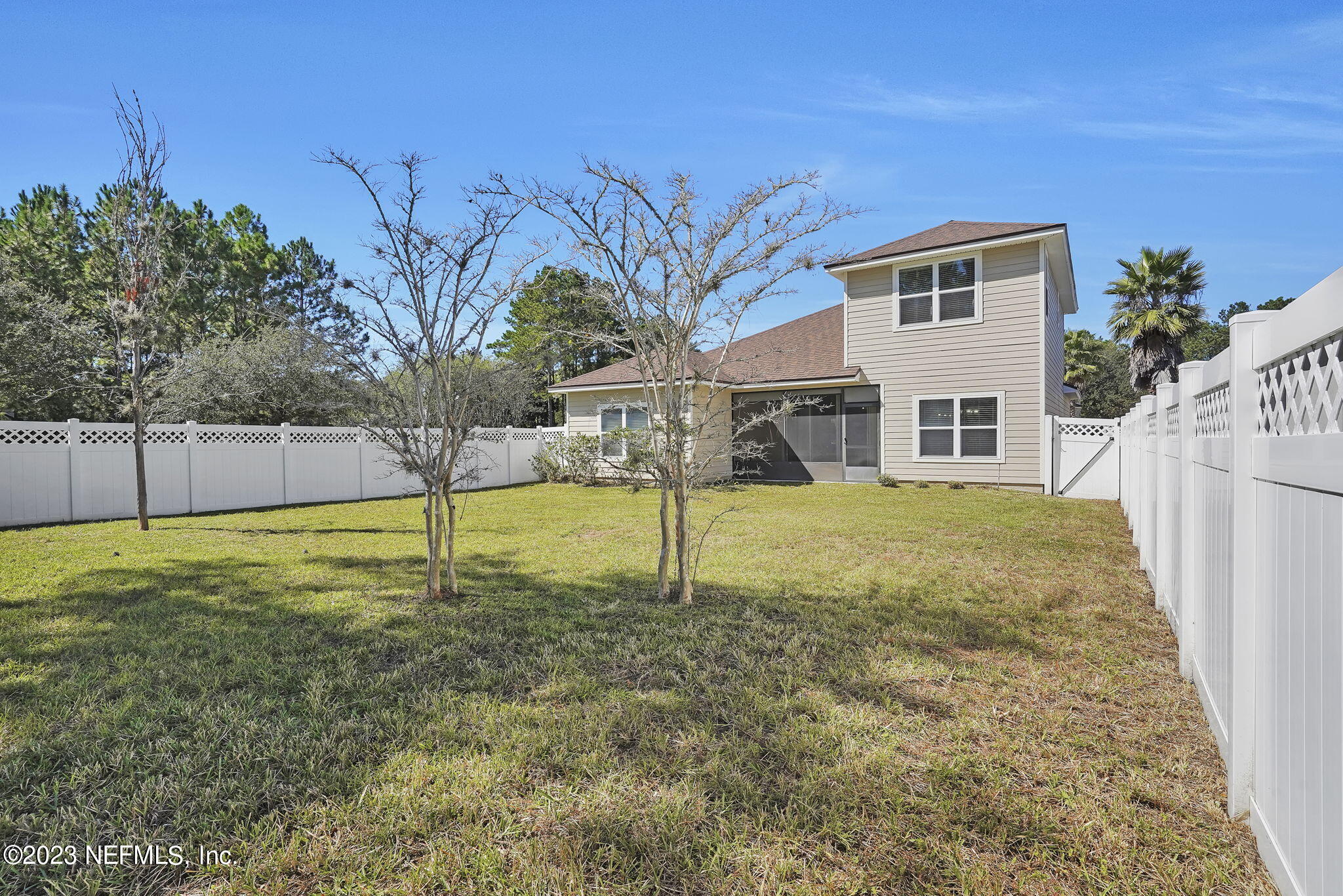 3513 Butternut Way Orange Park, FL 32065 - Photo 36 of 38 a backyard of a house with lots of green space