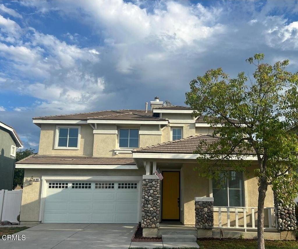 front view of house with a street