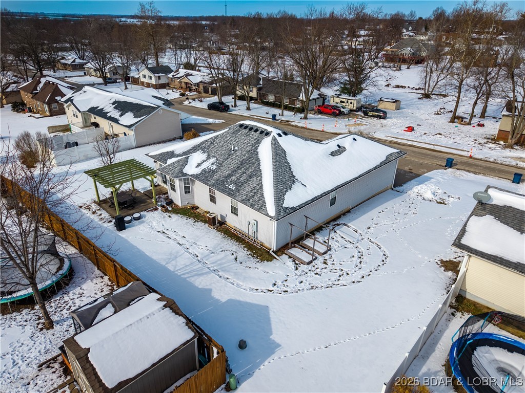 412 West Champain Street Eldon, MO 65026 - Photo 30 of 32 Backyard offers loads of privacy & raised flower b