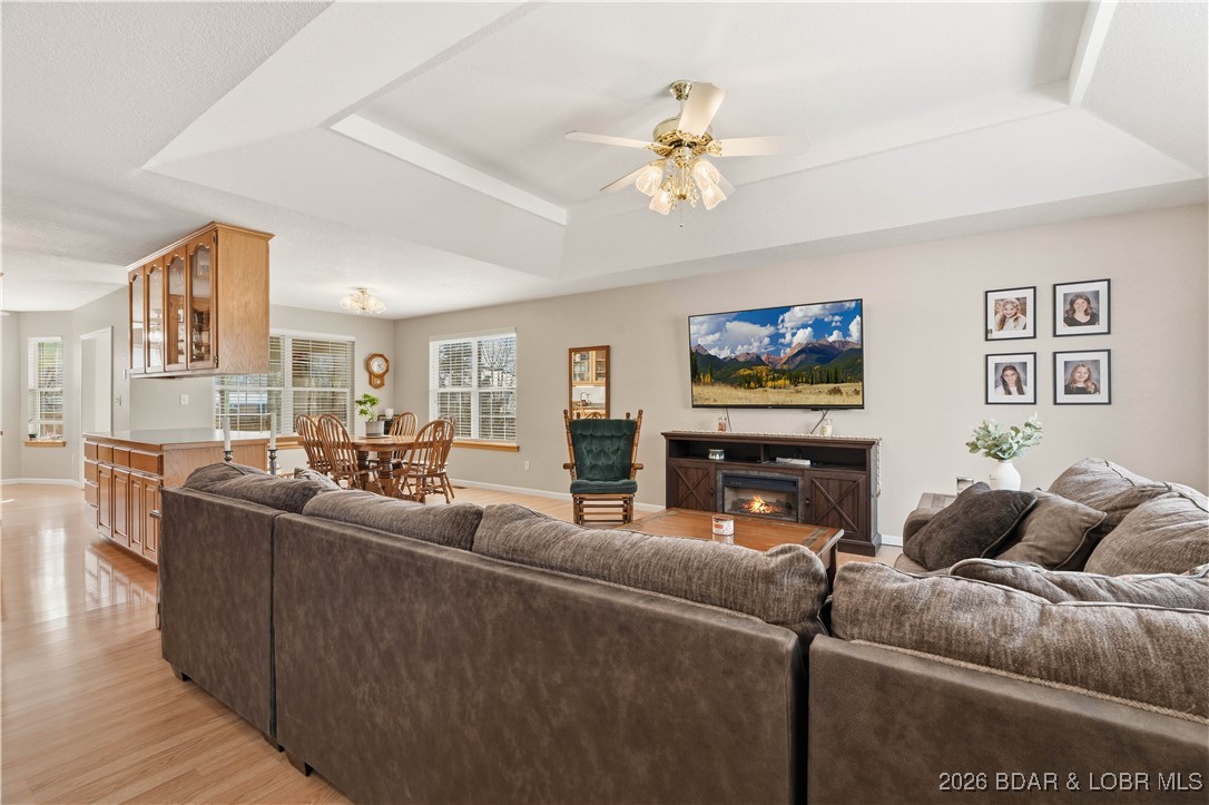 412 West Champain Street Eldon, MO 65026 - Photo 6 of 32 Open concept living with LOW maintenance laminate