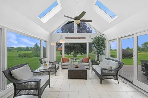 a view of a terrace