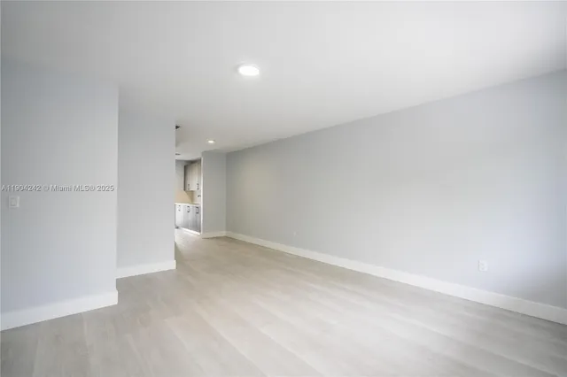 a view of empty room