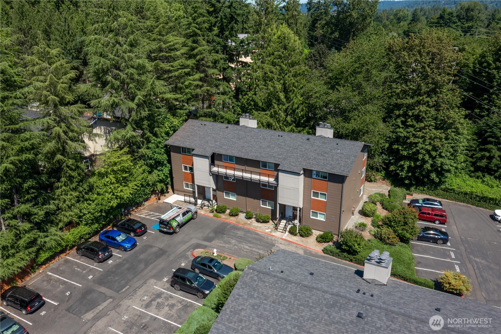 230 Southwest Clark Street, Unit C203 Issaquah, WA 98027 - Photo 18 of 22 an aerial view of a house