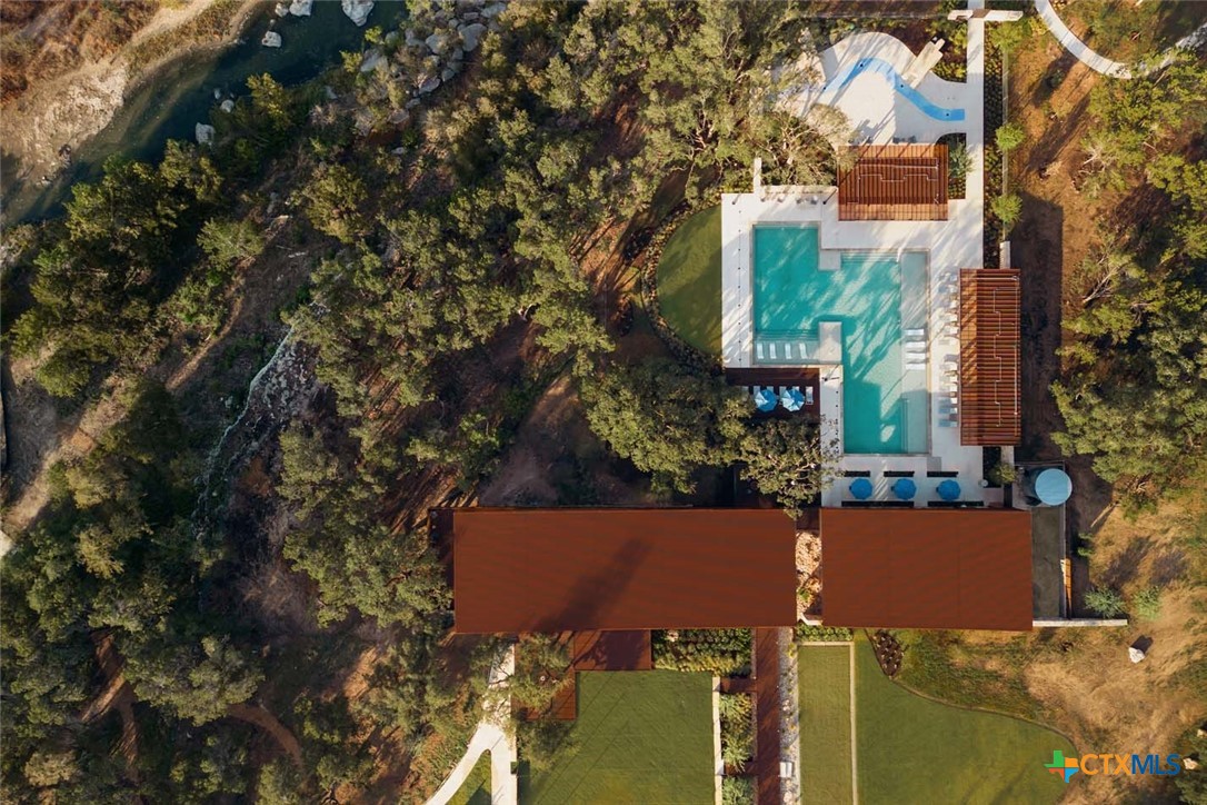 120 Fox Run Georgetown, TX 78628 - Photo 21 of 30 an aerial view of a house with a yard