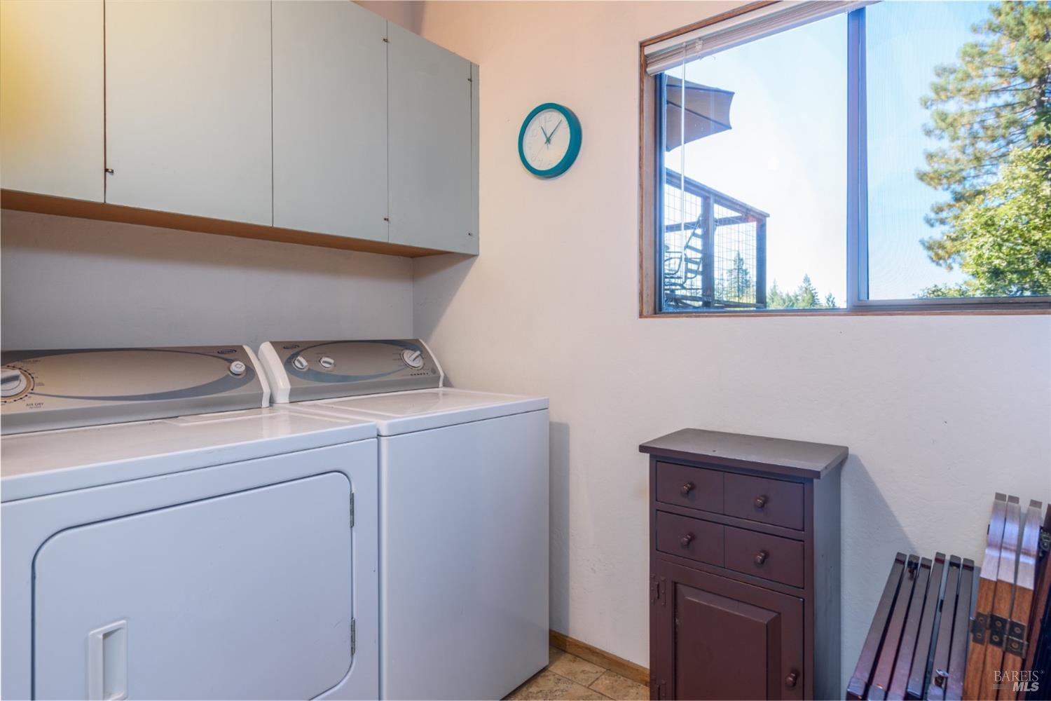 38120 Ocean Ridge Drive Gualala, CA 95445 - Photo 29 of 34 a utility room with dryer and washer