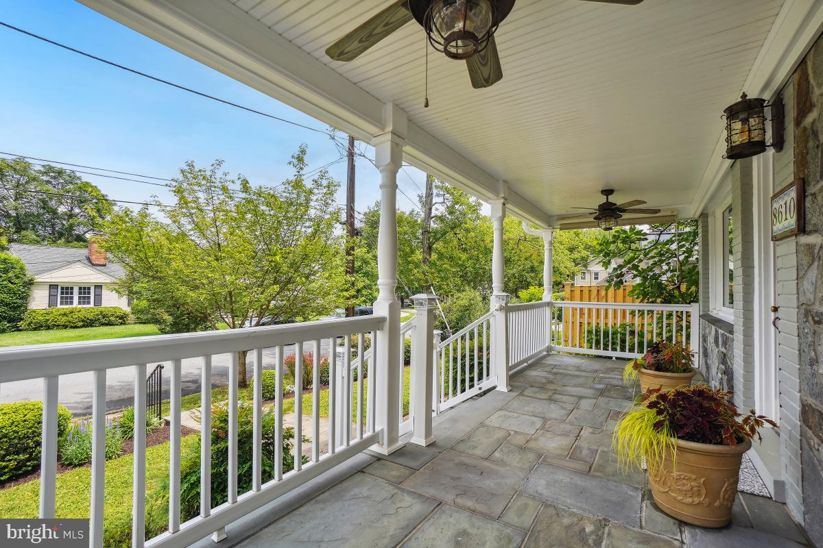 8610 Melwood Road Bethesda, MD 20817 - Photo 3 of 44 a view of a porch