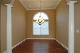 Aview of the formal Dining Room