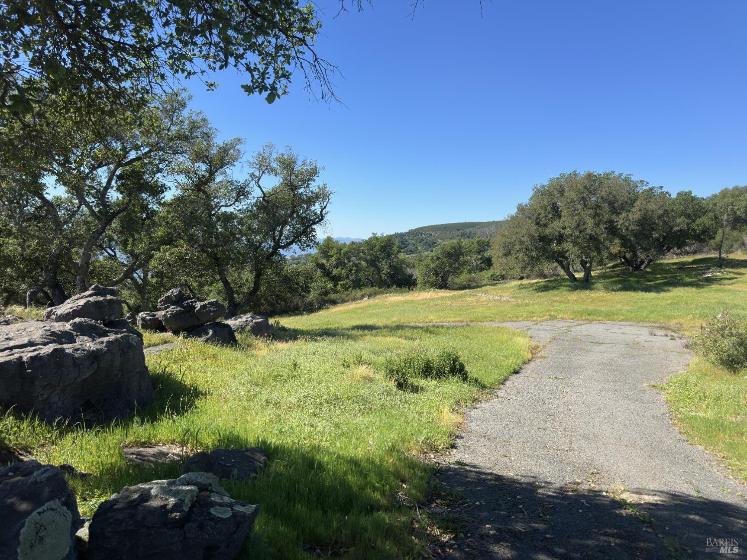2355 Atlas Peak Road Napa, CA 94558 - Photo 18 of 22 Entry drive heading away from the dramatic build site