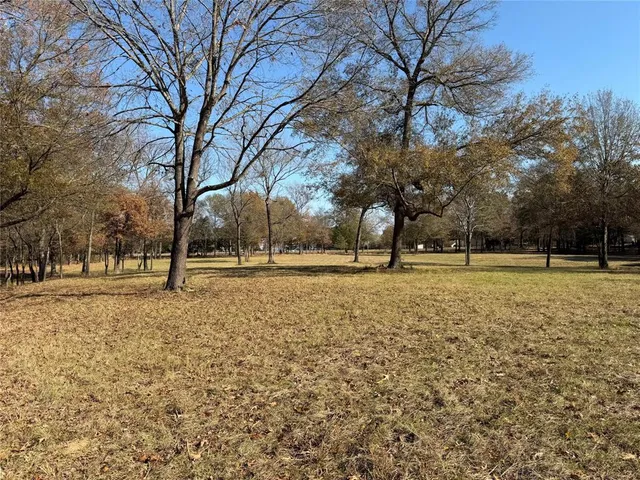 a view of outdoor space with trees