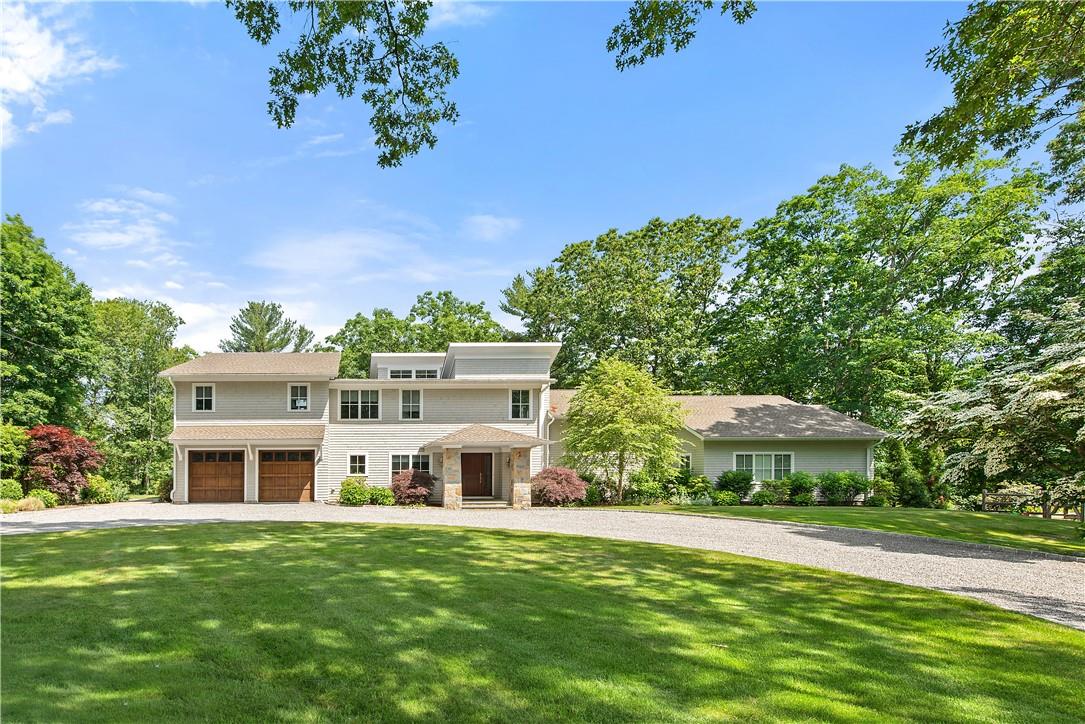 77 Old Corner Road Bedford, NY 10506 - Photo 1 of 1 a view of a house with a garden