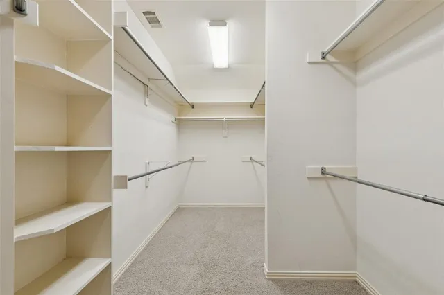 a view of walk in closet