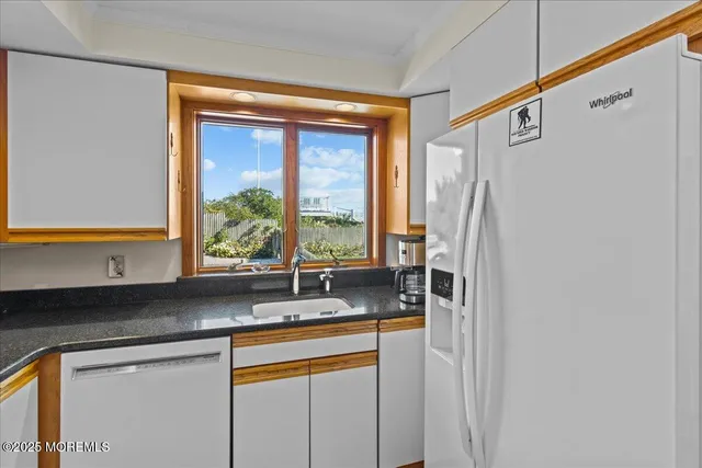 a view of city from a balcony