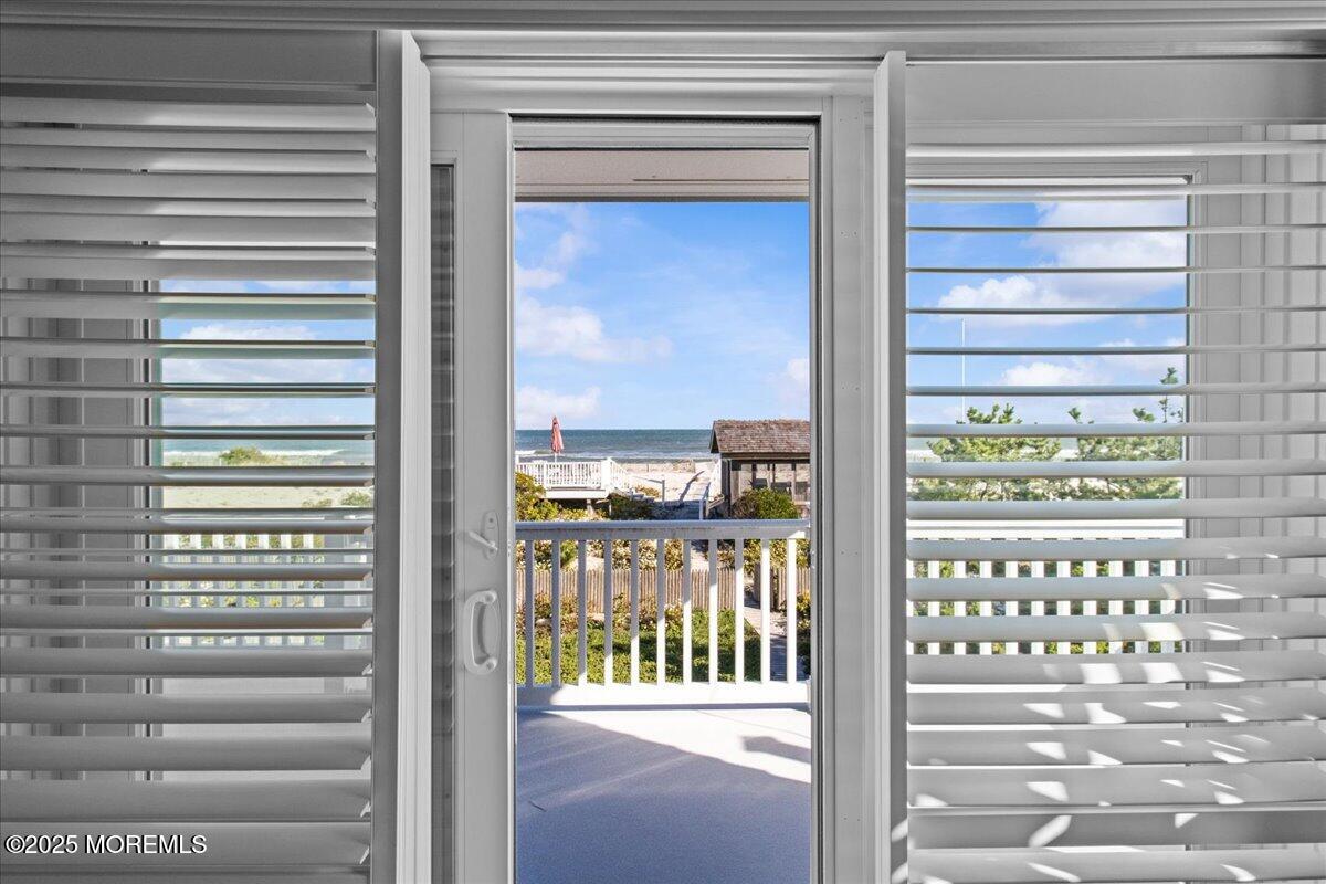 262 Sunset Lane Mantoloking, NJ 08738 - Photo 18 of 45 a door view with a outdoor space