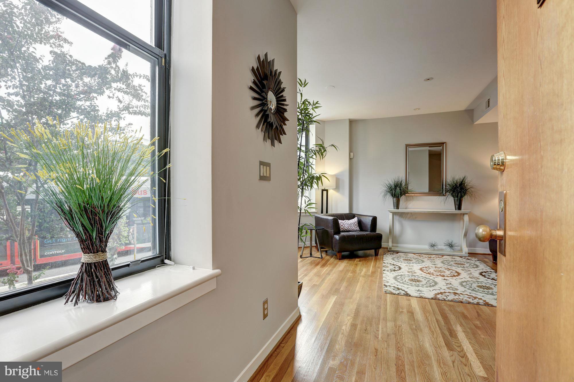 3 Washington Circle Northwest, Unit 103 Washington, DC 20037 - Photo 2 of 28 a living room with furniture and a potted plant