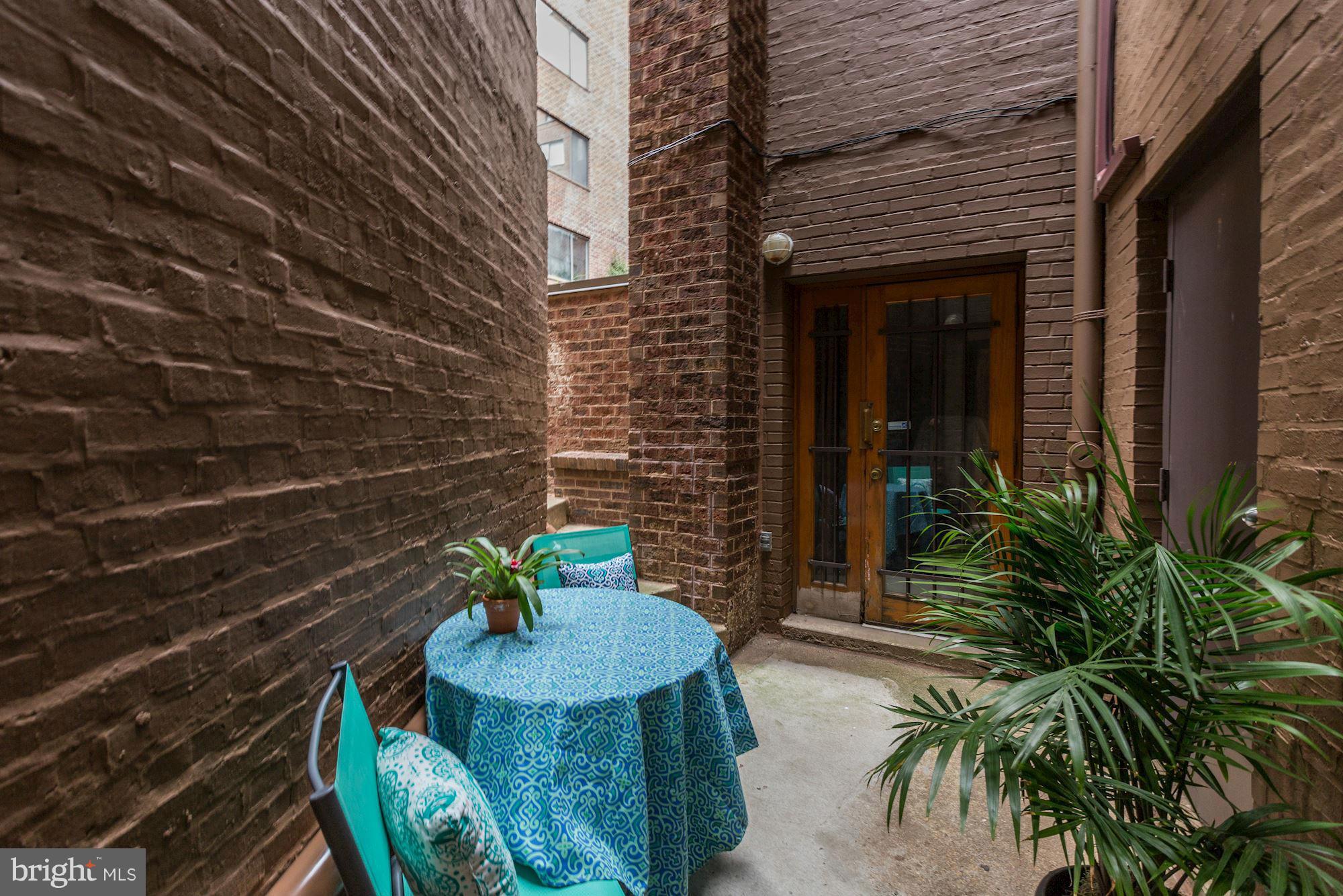 3 Washington Circle Northwest, Unit 103 Washington, DC 20037 - Photo 20 of 28 a view of deck with patio