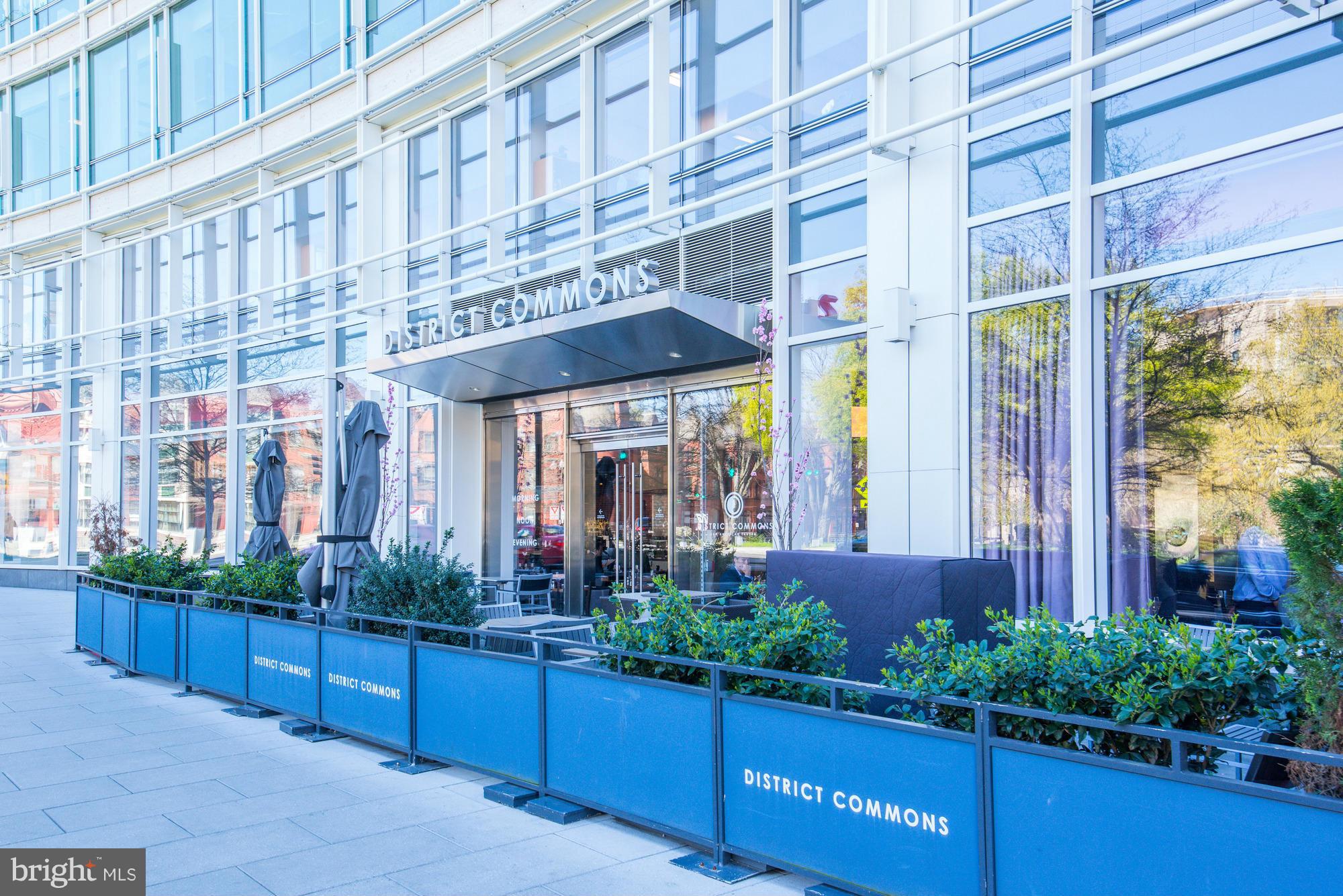 3 Washington Circle Northwest, Unit 103 Washington, DC 20037 - Photo 25 of 28 a view of a building with a potted plant