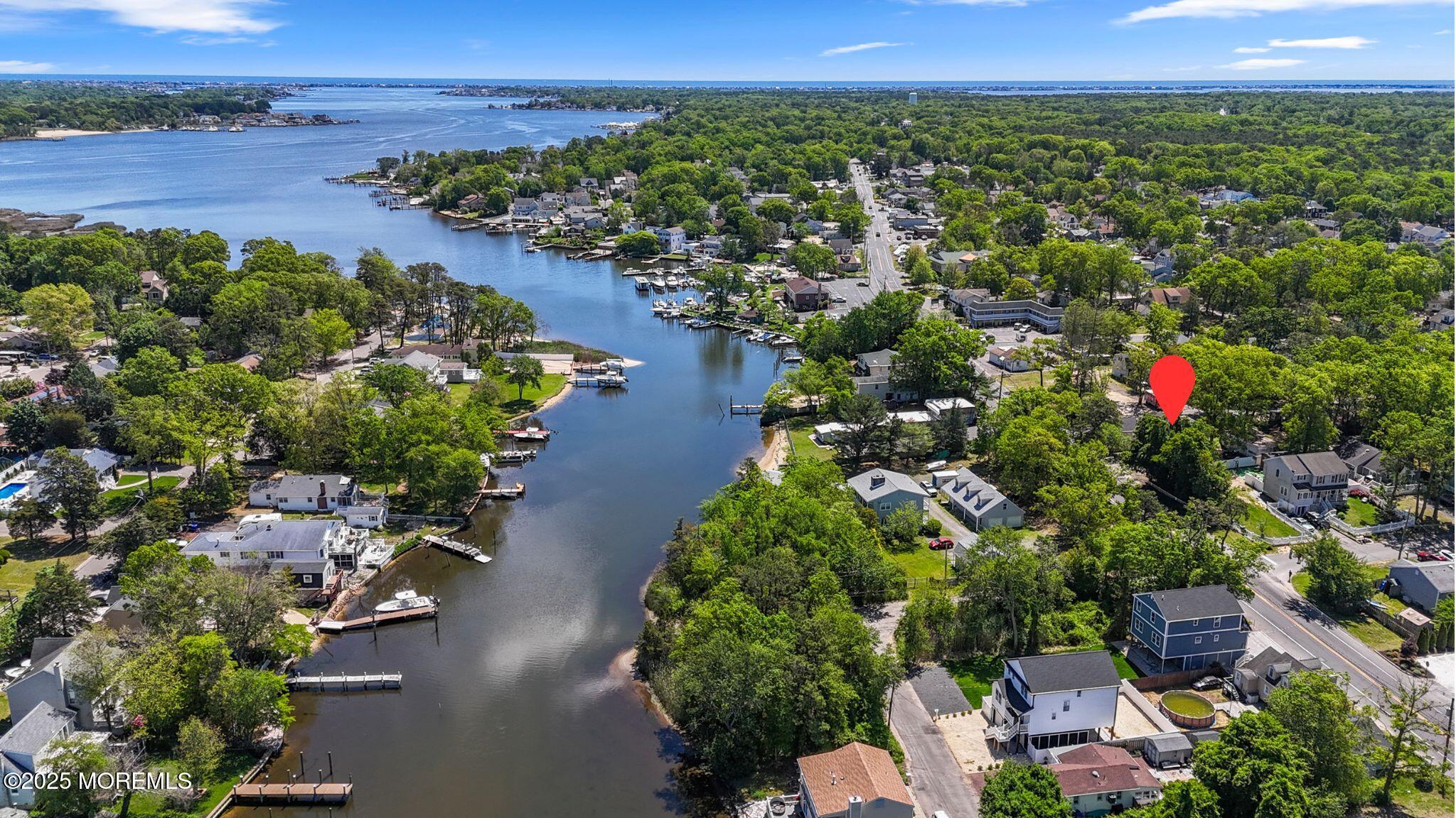 849 Mantoloking Road Brick, NJ 08723 - Photo 10 of 10 an aerial view of a houses with a yard