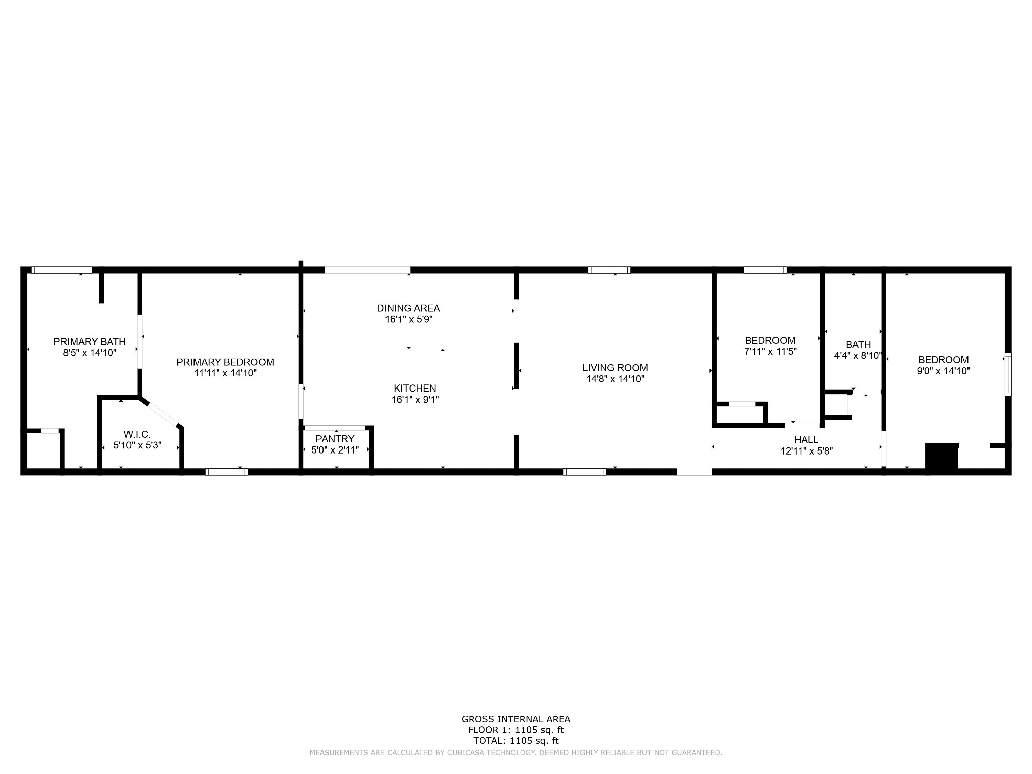 131 Maynard Avenue Jamestown, TN 38556 - Photo 59 of 59 a picture of a floor plan
