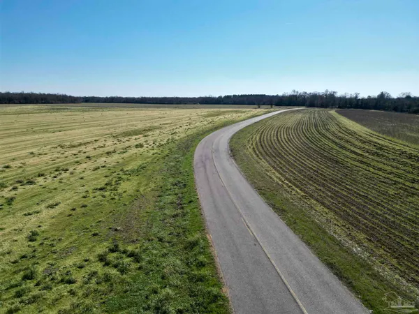 a view of a lake with a outdoor space