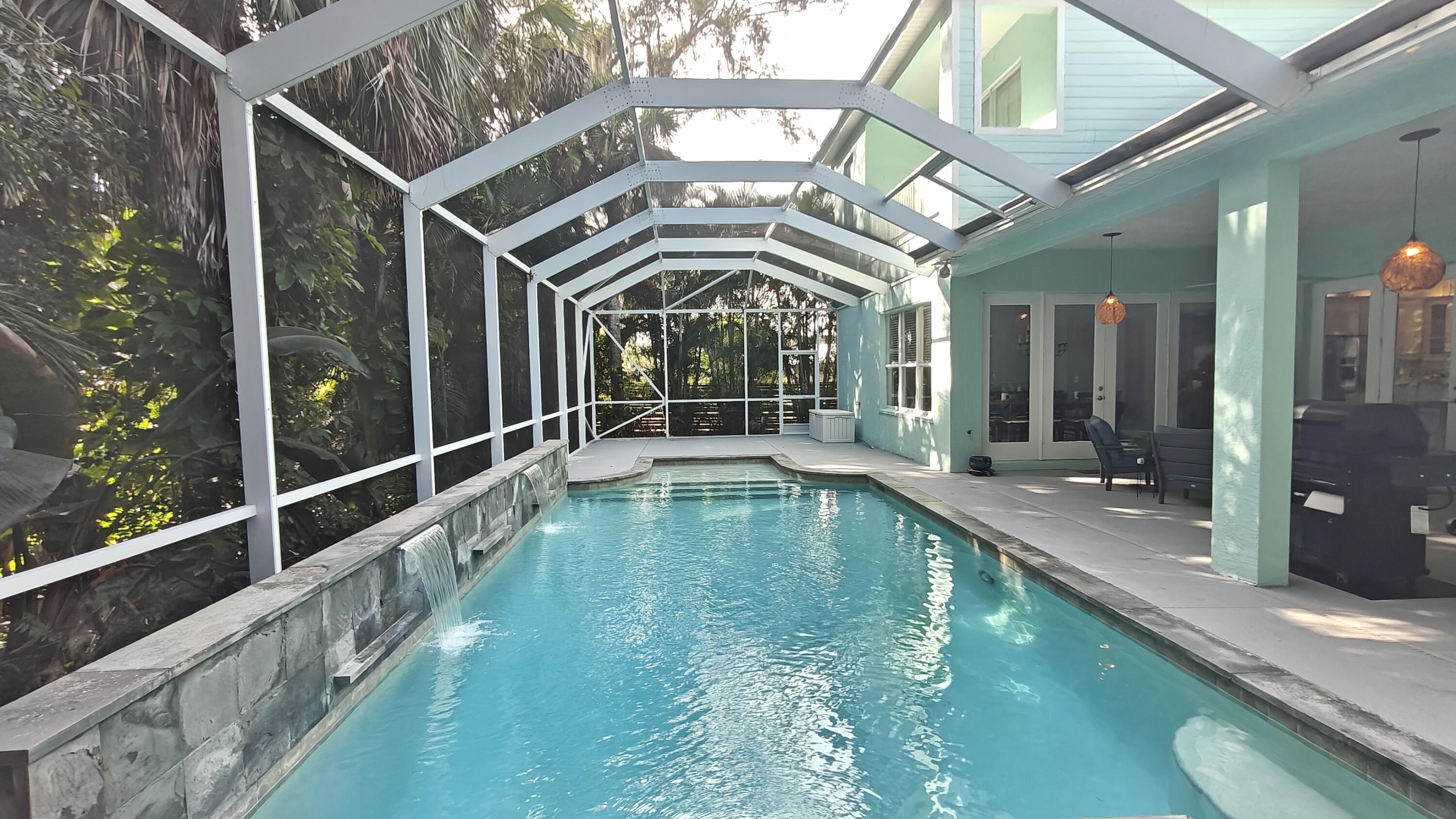 1644 Southwest Herder Road Port St. Lucie, FL 34953 - Photo 39 of 41 POOL Covered Patio