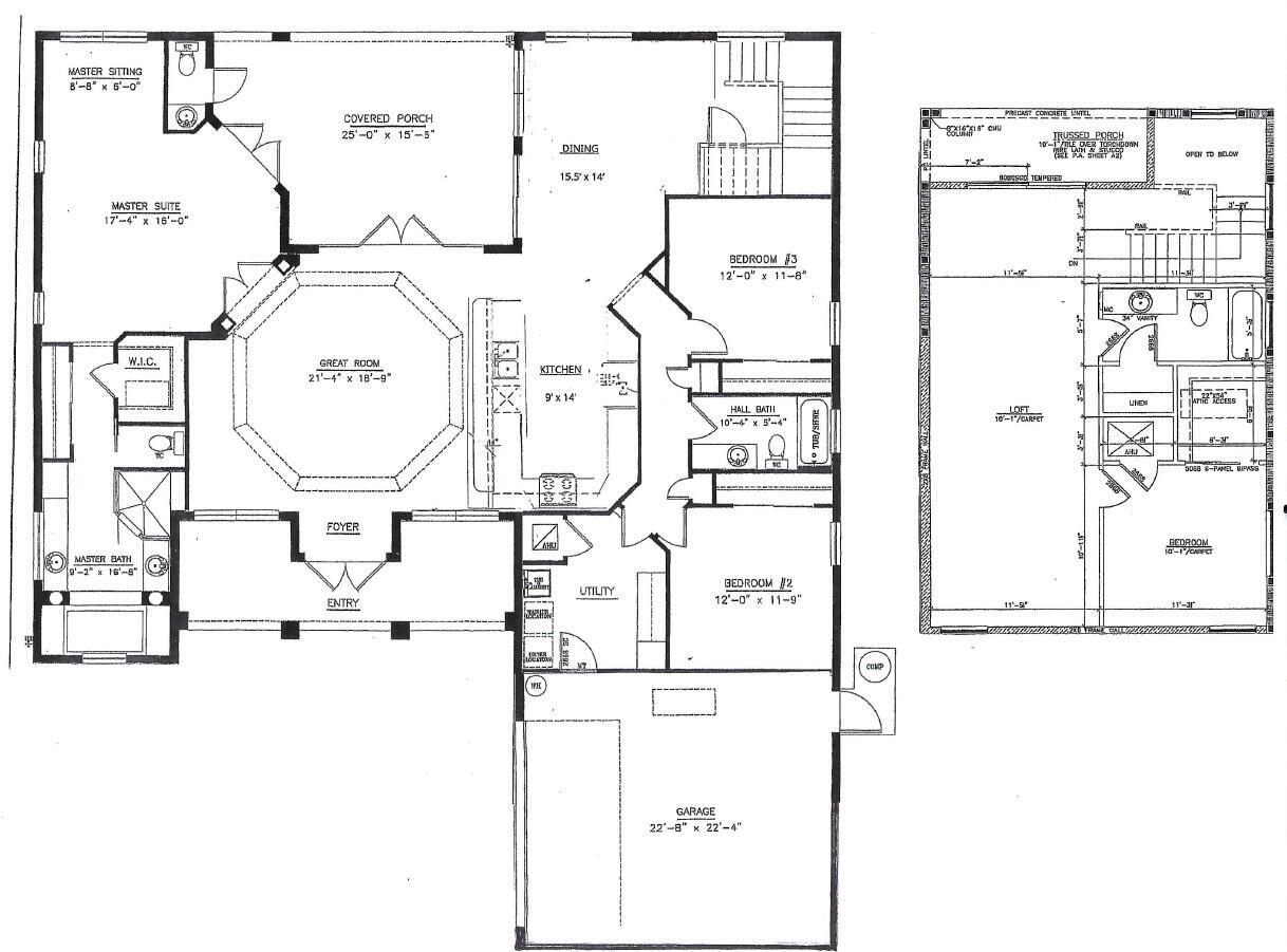 1644 Southwest Herder Road Port St. Lucie, FL 34953 - Photo 41 of 41 Floor Plan 1644 Herder B 112225