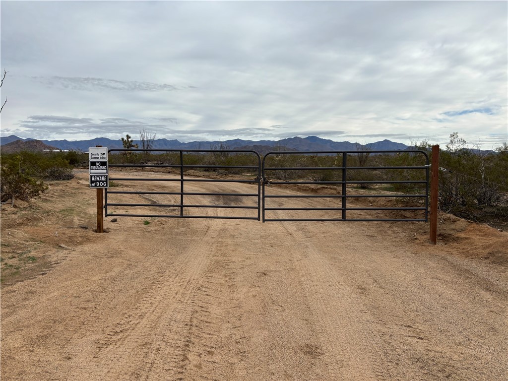 0 South Lone Ranger Road Yucca, AZ 86438 - Photo 18 of 46 private entry gate