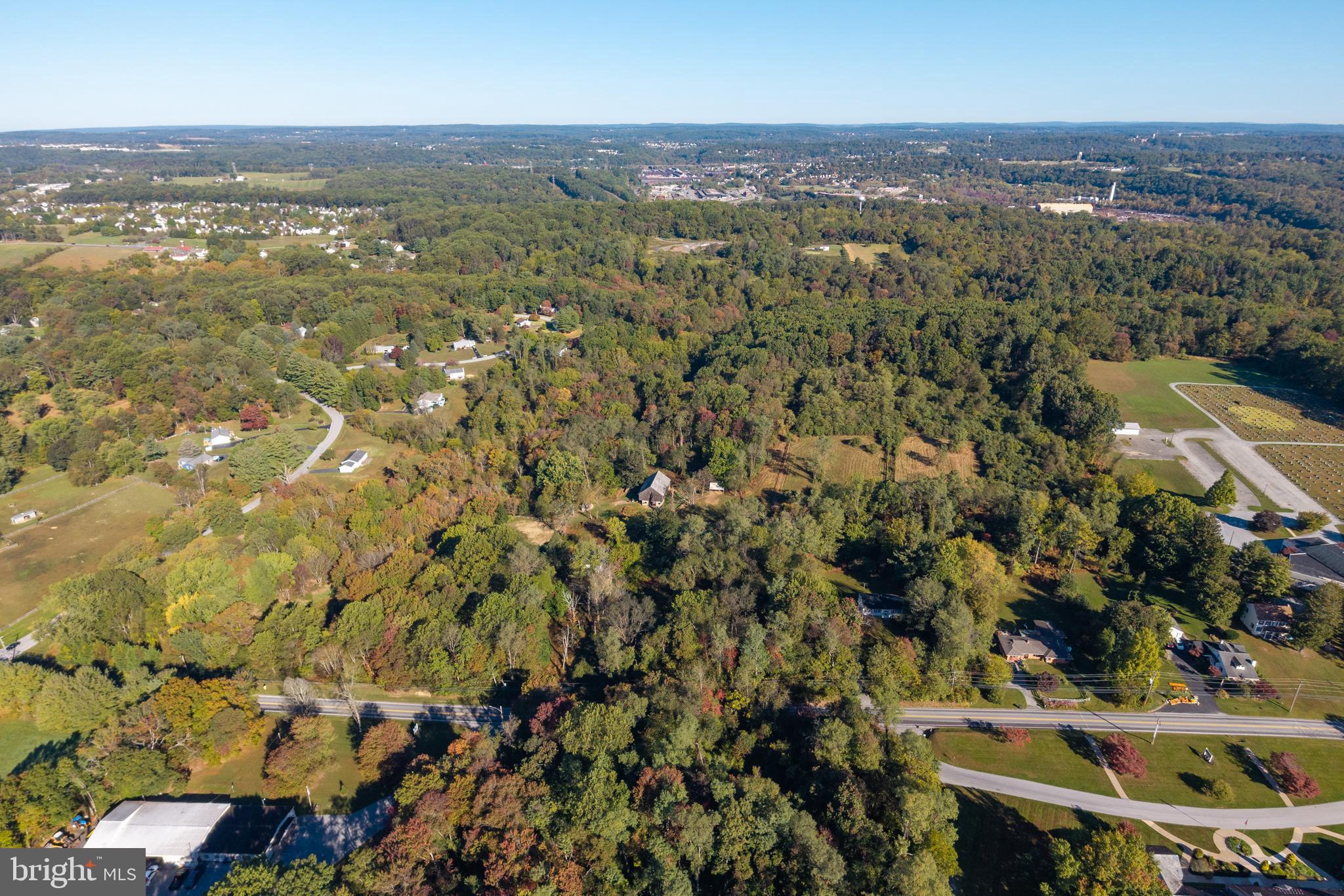 2275 Strasburg Road Coatesville, PA 19320 - Photo 26 of 29 an aerial view of residential houses with city view