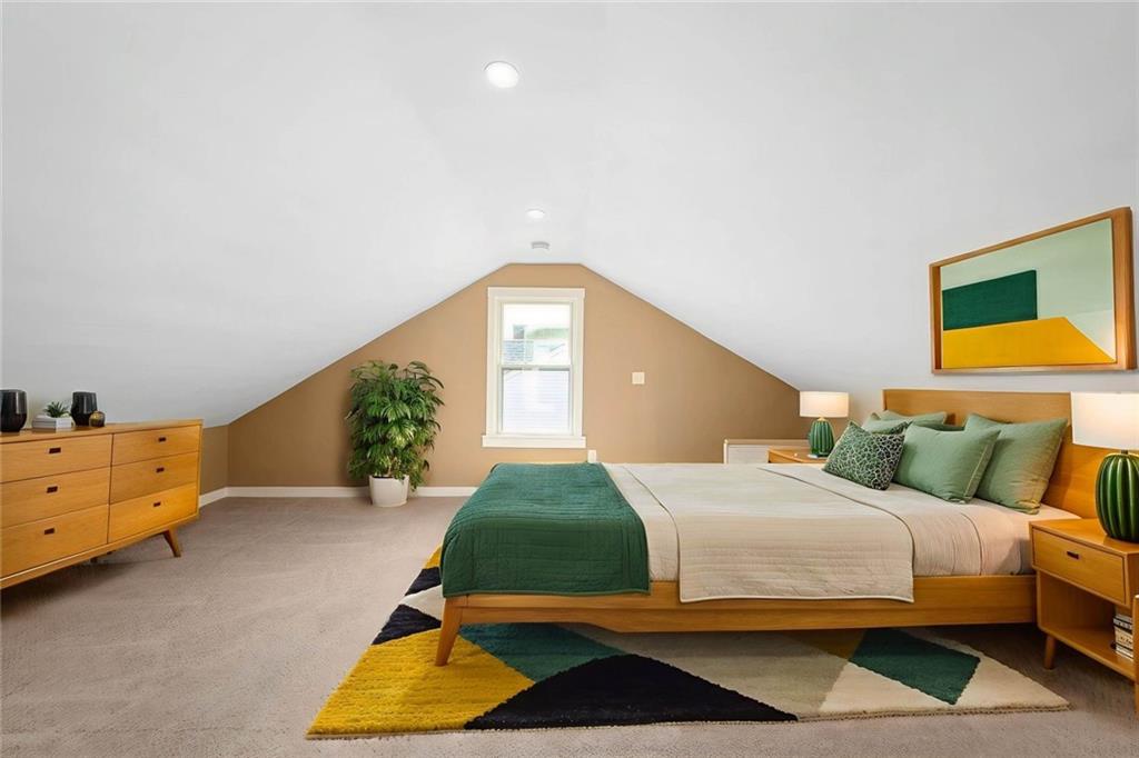 117 Fountain Street Pittsburgh, PA 15212 - Photo 16 of 21 Bedroom on third floor.