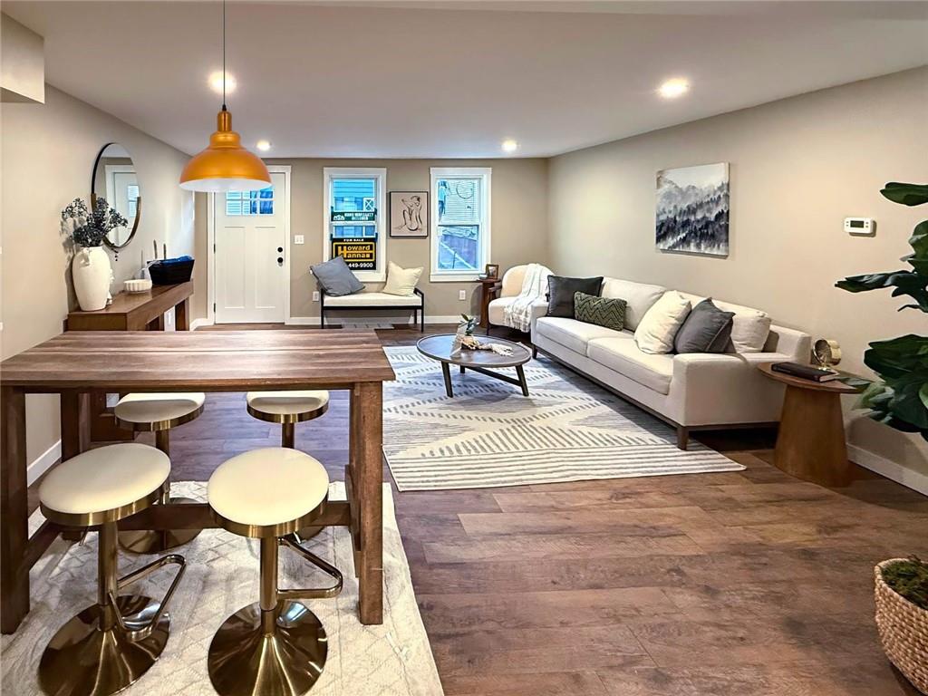 117 Fountain Street Pittsburgh, PA 15212 - Photo 4 of 21 Dining area with table and lighting.