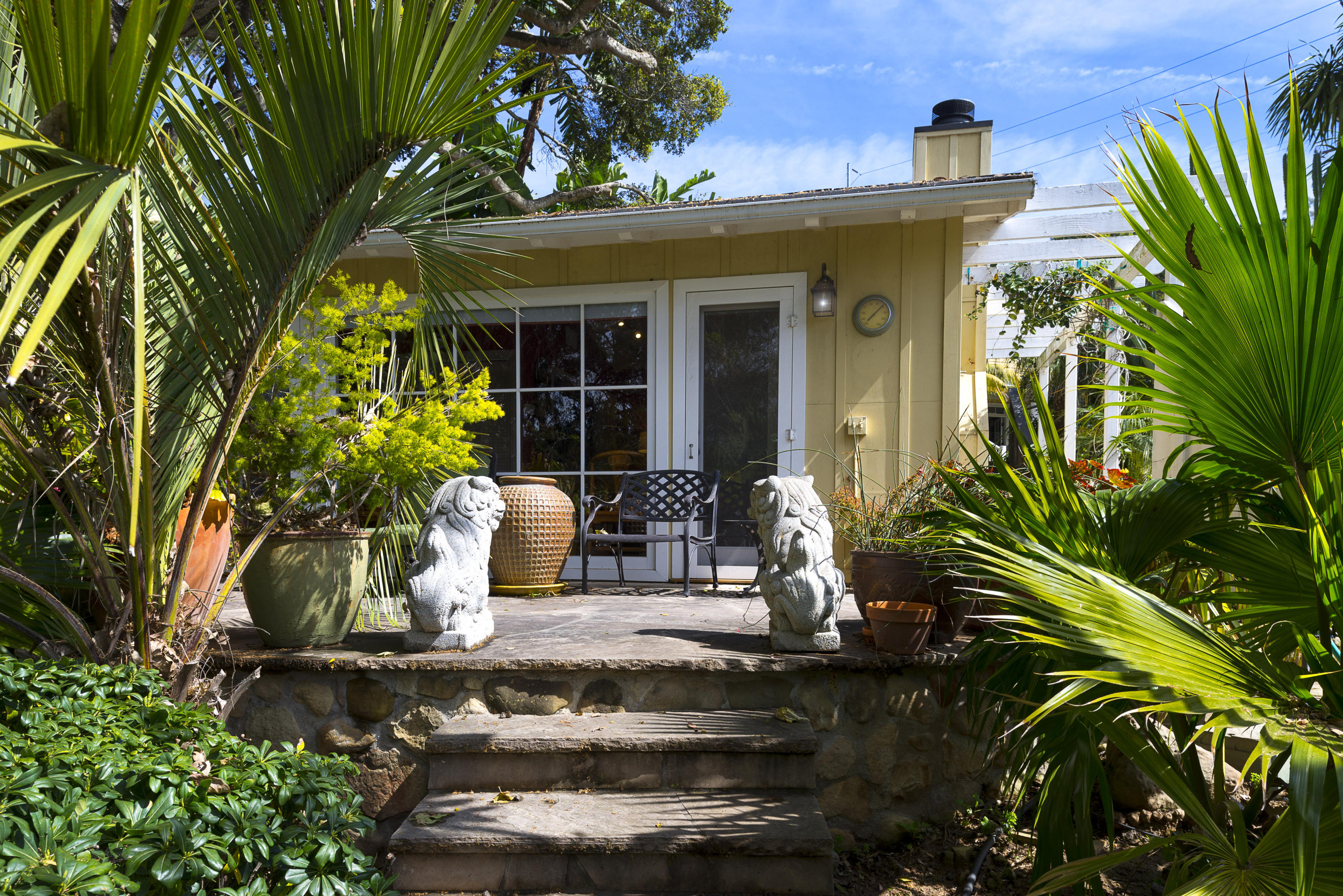495 Toro Canyon Road Santa Barbara, CA 93108 - Photo 13 of 17 a view of a house with a patio