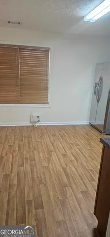 a view of wooden floor