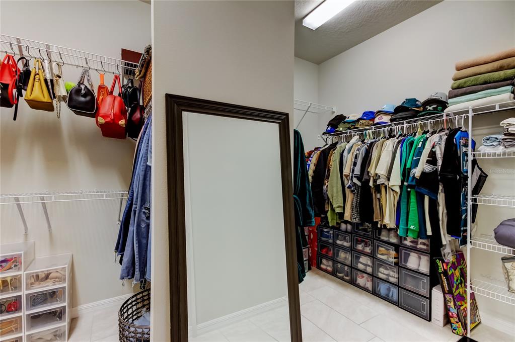 12704 Palapa Loop Spring Hill, FL 34610 - Photo 26 of 78 Primary closet