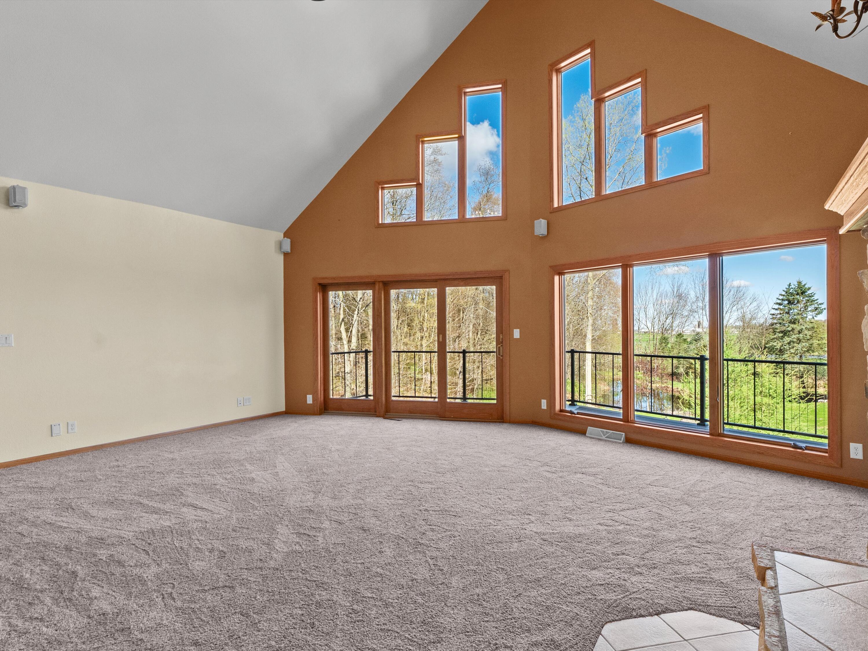 4818 Maplecrest Ridge Road Franklin, WI 54247 - Photo 9 of 62 Breathtaking Views Out to Pond