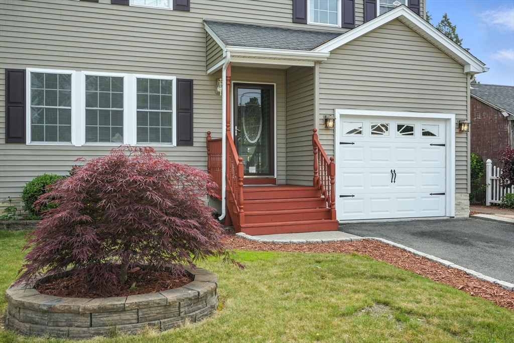 a view of a house with a small porch