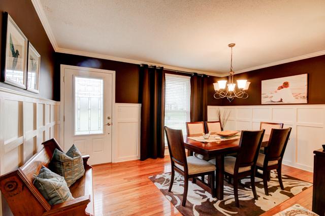 403 Sango Road Clarksville, TN 37043 - Photo 3 of 20 Gorgeous formal dining room with hardwood floors