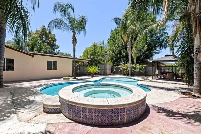 a view of a house with a outdoor space