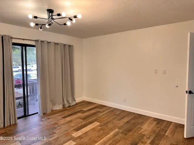 wooden floor in an empty room