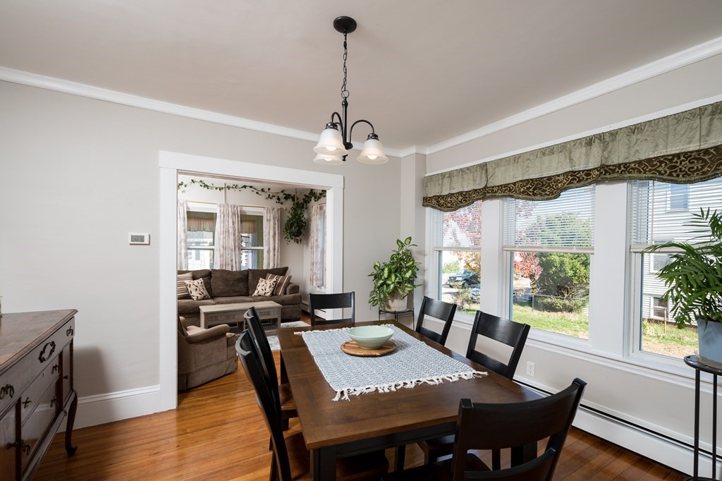 48 Bates Street Hull, MA 02045 - Photo 9 of 31 a view of a dining room with furniture window and outside view