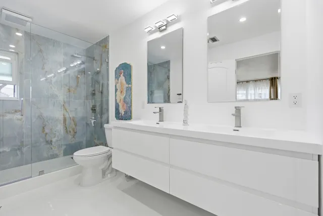 front view of a house with a street