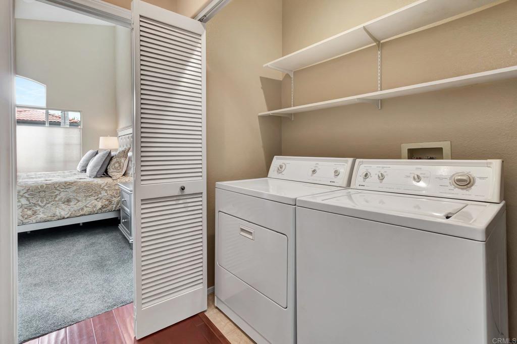 1205 Rancho Pacifica Place Vista, CA 92084 - Photo 36 of 42 a utility room with dryer and washer
