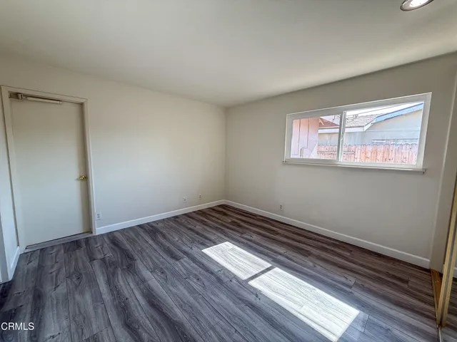 wooden floor in an empty room