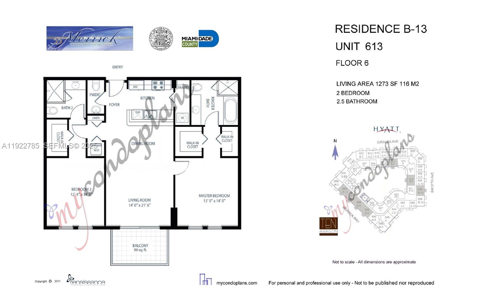 55 Merrick Way, Unit 613 Coral Gables, FL 33134 - Photo 26 of 26