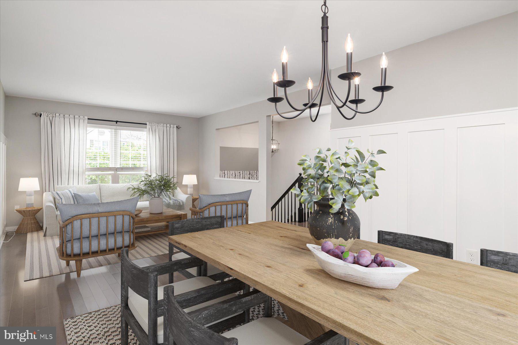 2441 Winding Ridge Road Odenton, MD 21113 - Photo 5 of 37 Living Room - Virtually Staged