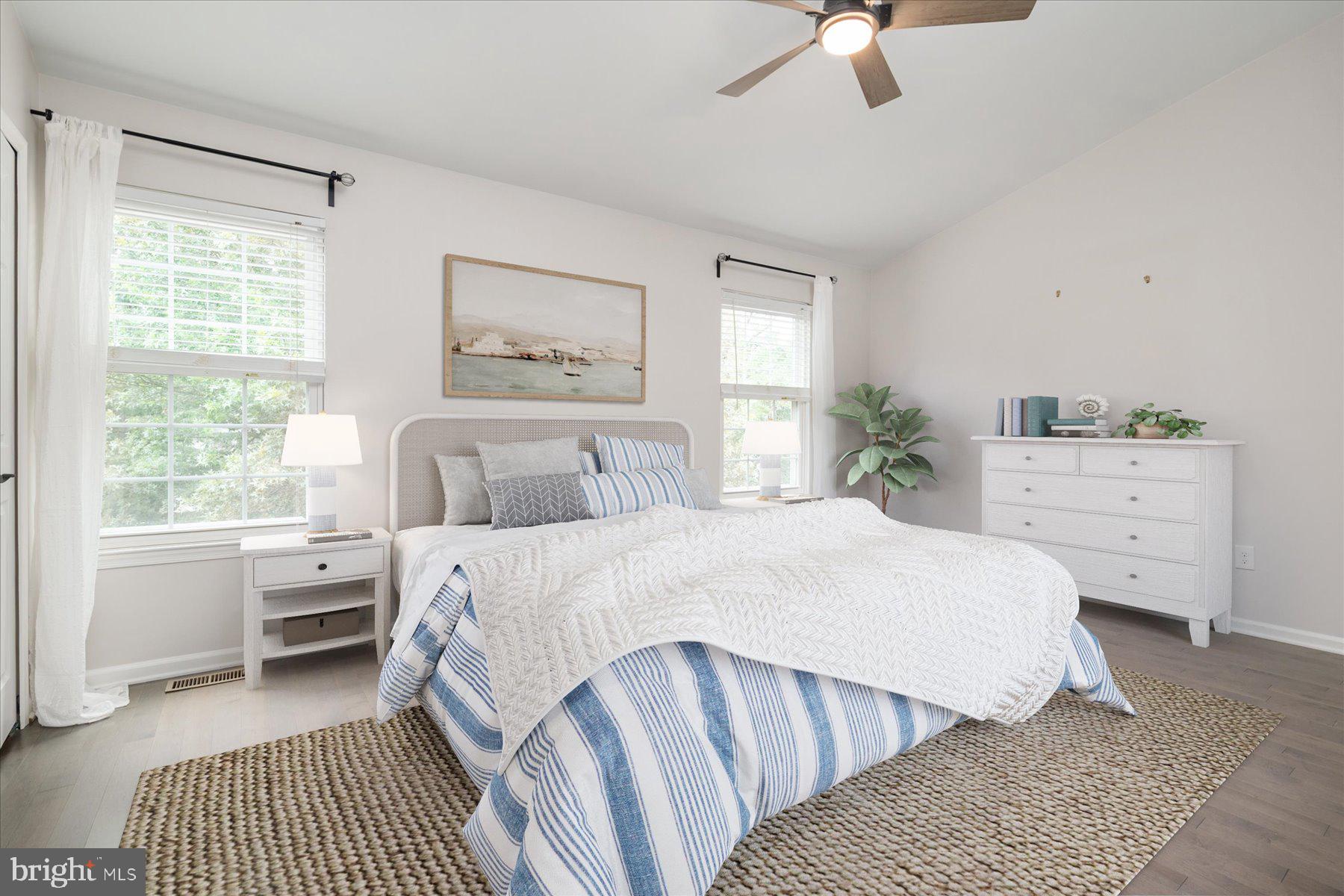 2441 Winding Ridge Road Odenton, MD 21113 - Photo 10 of 37 Master Bedroom - Virtually Staged