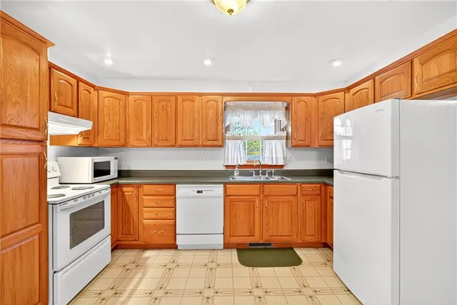 a bathroom with a sink and a shower