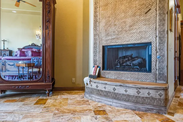 a view of water heater room