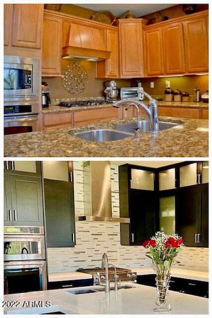 2012 West Chimney Rock Road Phoenix, AZ 85085 - Photo 15 of 65 Before and after kitchen remodel