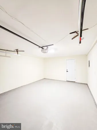 a view of a room with an empty space