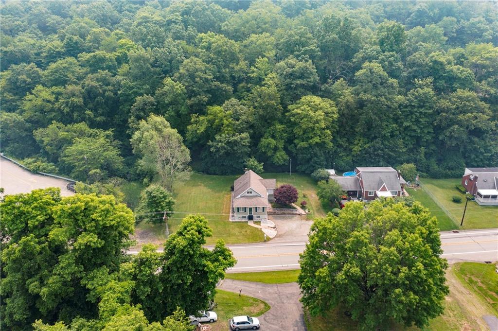 3332 Jacks Run Road North Versailles, PA 15137 - Photo 4 of 30 an aerial view of a house with a yard